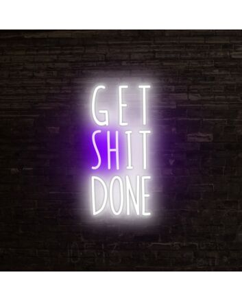 Get Sht Done Neon Sign ideal for productive office environments