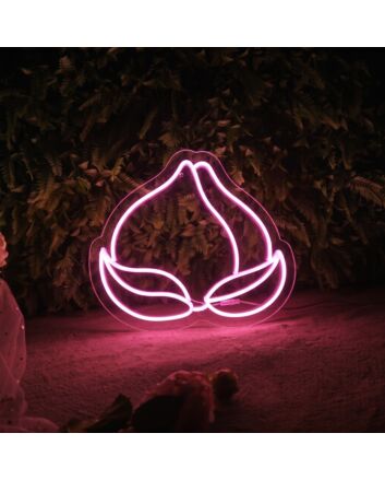 Peach2&#39; neon sign