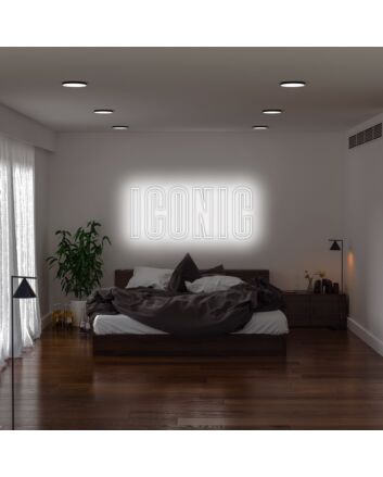 Iconic Neon Sign adds a bold statement to any room