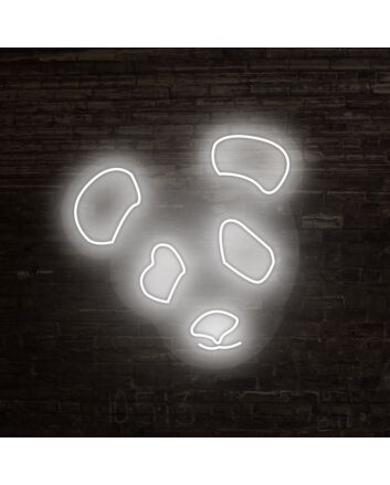 Panda Neon Sign adds a cute touch to kids' rooms