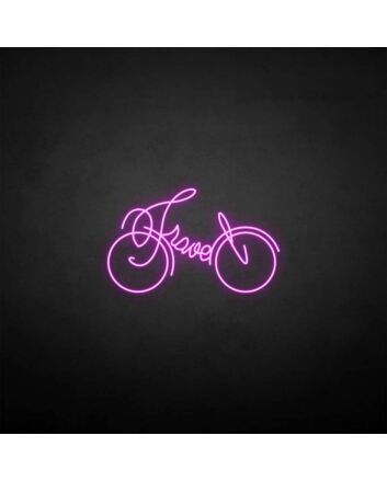 &#39;Bicycle&#39; neon sign