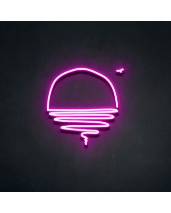 Sunset Neon Sign for Calming Ambiance