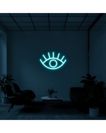 Eyelash Neon Sign for Beauty Studios