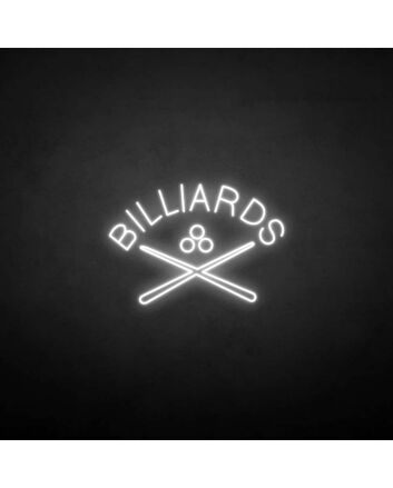 Bliiards&#39; neon sign