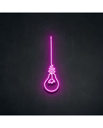Lightbulb Moment Neon Sign for Creative Spaces