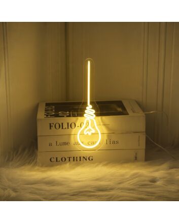 Lightbulb Moment Neon Sign for Creative Spaces