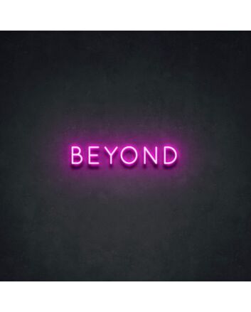 Beyond Neon Sign for Futuristic Spaces