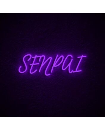 Senpai Neon Sign for Anime Lovers
