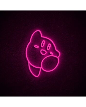 Kirby Neon Sign for Playful Decor