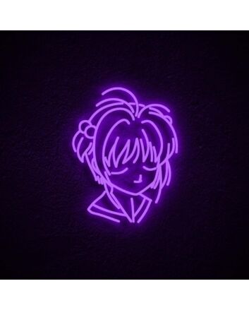 Sakura Kinomoto Neon Sign for Anime Lovers