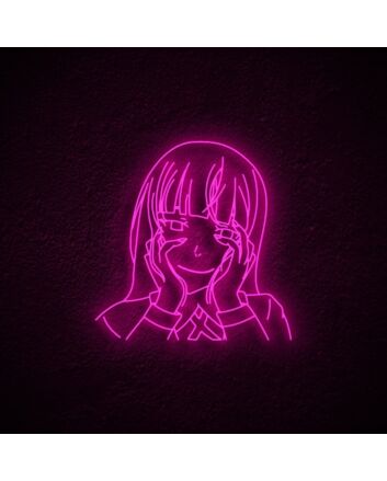 Yumeko Neon Sign for Anime Enthusiasts