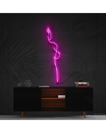 Exposed Neon Sign for Bold Statements