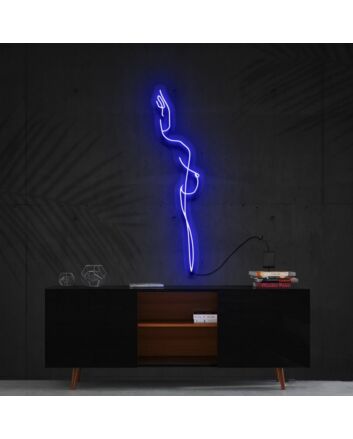 Exposed Neon Sign for Bold Statements