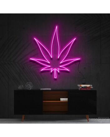 Plant Based Neon Sign for Nature and Lifestyle Decor