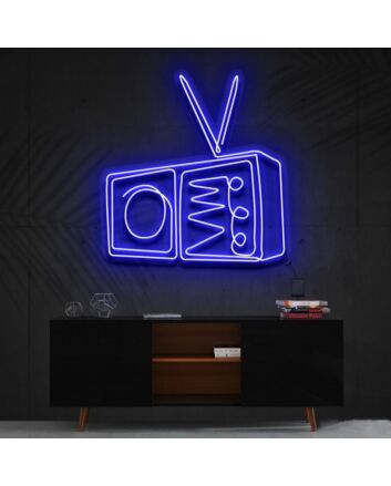 Retrovision Neon Sign for Vintage and Retro Decor