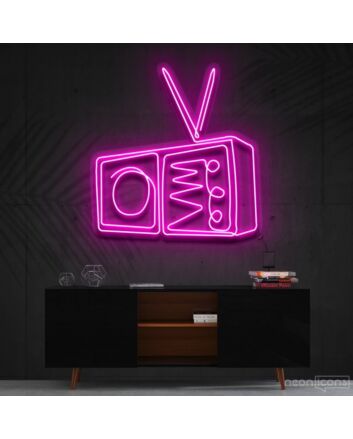 Retrovision Neon Sign for Vintage and Retro Decor