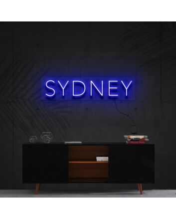 Sydney Neon Sign for Travel Lovers