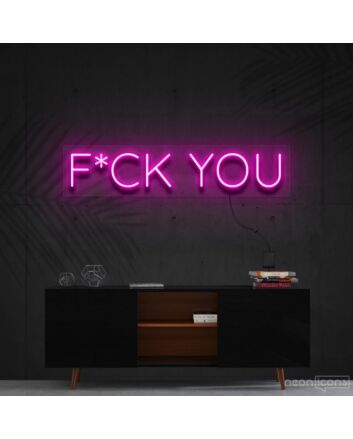 Fck You Neon Sign for Bold and Edgy Decor