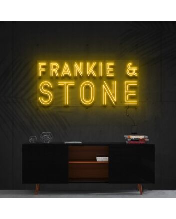 Frankie Stone Neon Sign for Bold and Edgy Spaces