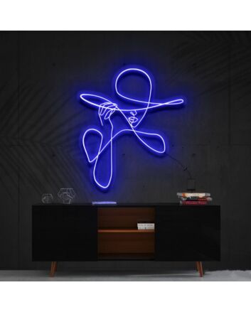 Haute Couture Neon Sign for Fashion Enthusiasts