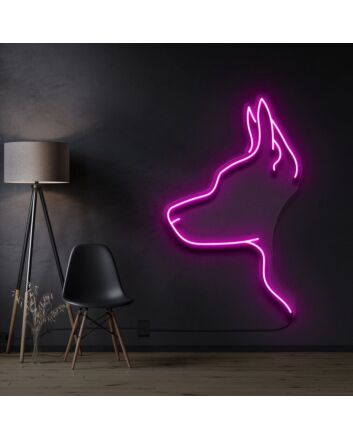 Kelpie Dog Neon Sign for Pet Lovers