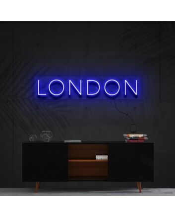 London Neon Sign for Travel Lovers