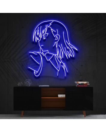 Mikoto Misaka A Certain Scientific Railgun Neon Sign for Anime Lovers