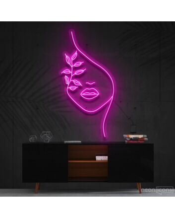 Mother Nature Neon Sign for Nature Themed Decor