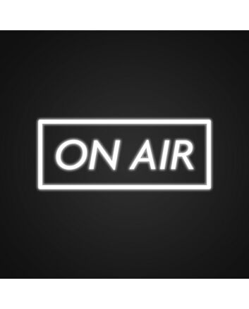 On Air Neon Sign for Studios and Creative Spaces