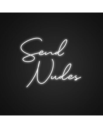 Send Nudes Neon Sign V2 for Playful Decor