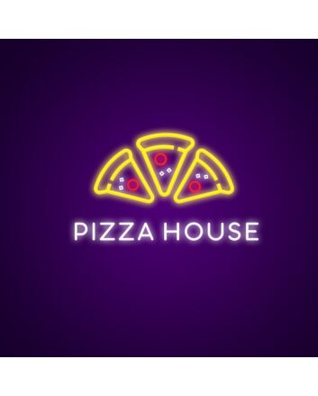 Pizza House Neon Sign for Restaurants and Food Lovers