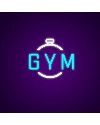 Gyms Neon Sign for Fitness Spaces