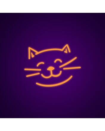 Cat Neon Sign for Pet Lovers