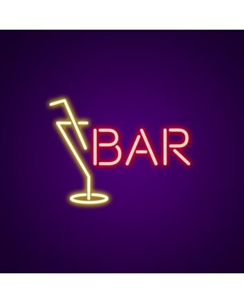 Bar Neon Sign for Bars and Restaurants