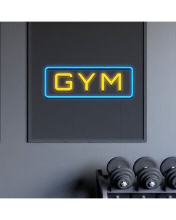 Gym Neon Sign for Fitness Spaces
