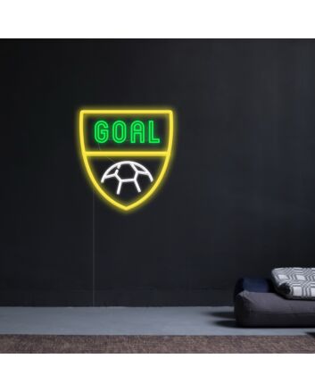 Goal Neon Sign for Motivational Decor