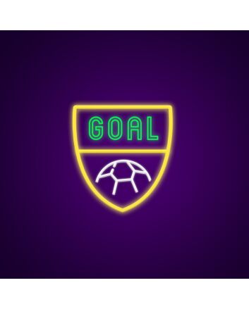 Goal Neon Sign for Motivational Decor