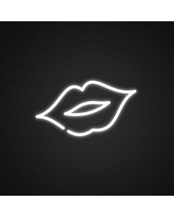 Lips Neon Sign for Bold and Artistic Decor