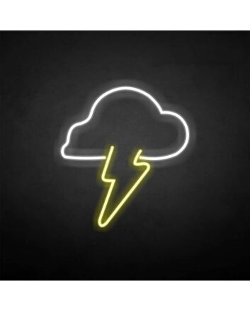 &#39;Thunder&#39; neon sign