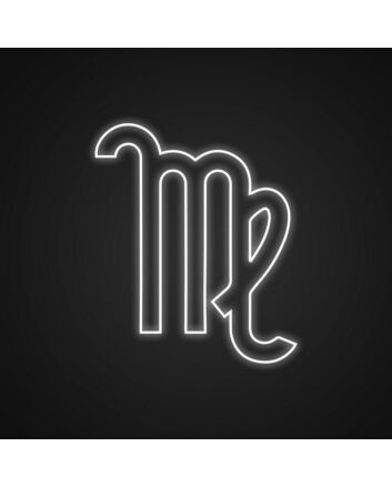 Virgo Neon Sign for Horoscope Enthusiasts