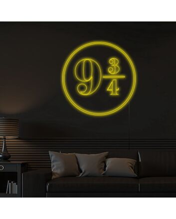 9 34 Neon Sign for Personalized Decor