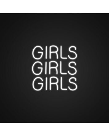 Girls Neon Sign for Playful and Fun Decor