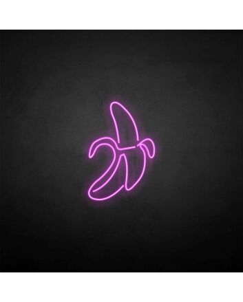 Banana&#39; neon sign