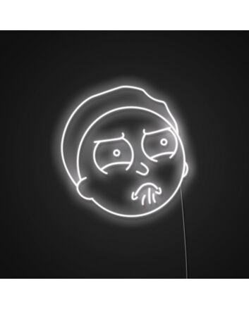 Morty Neon Sign for Rick and Morty Fans