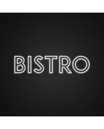 Bistro Neon Sign for Restaurants