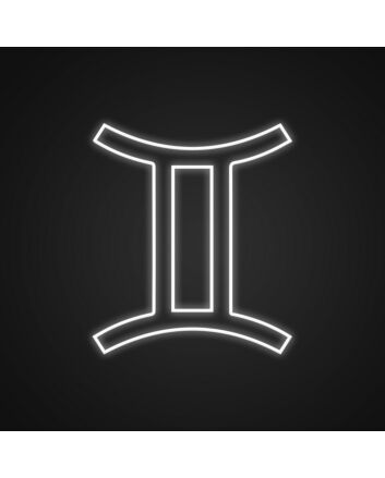 Gemini Neon Sign for Horoscope Enthusiasts