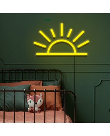 Sunset Neon Sign for Nature Inspired Decor