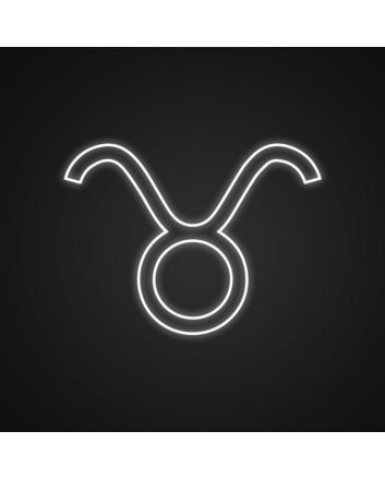 Taurus Neon Sign for Horoscope Enthusiasts