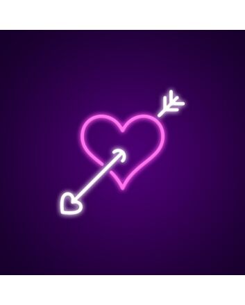 Hearts Neon Sign for Romantic Settings