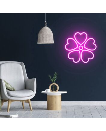 Flower Neon Sign V2 for Floral Decor